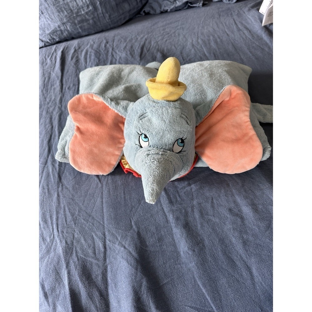 Disney Parks Exclusive Dumbo Pillow Pet Dream Friend Plush Excellent Condition!!